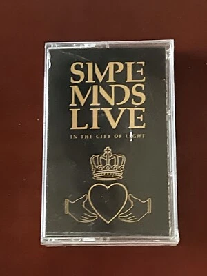 Factory Sealed Simple Minds Live - In The City Of Light Vol 2 Cassette Tape 1987 - Image 1 of 4
