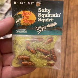 Bass Pro Shops Salty Squirmin Squirt 2” NOS SPS2-05 - Picture 1 of 4