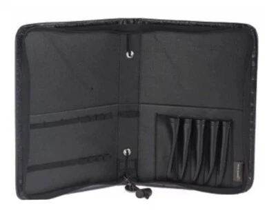 Darac Beauty Viaje de pie Negro Maquillaje Pintura Pincel Estuche Bolso sin asas Bolso con cremallera Foto 1 de 3