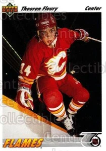 1991-92 Upper Deck #245 Theo Fleury - Picture 1 of 1