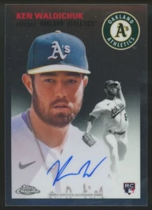 Topps 2023 Topps Chrome Platinum Anniversary Ken Waldichuk #CPA-KW - Foto 1 di 2