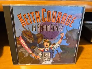 Keith Courage In Alpha Zones (TurboGrafx 16, 1989) With Case, Manual - Picture 1 of 9