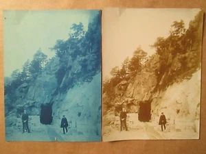 CONSTRUCTION LIGNE DE CHEMIN DE FER EPINAC-DIJON, 1898. - Imagen 1 de 10