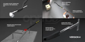 Paquete de 6 versiones 4 - OPNBar contenedor de envío barra de apalancamiento - HECHO EN EE. UU. - Imagen 1 de 18