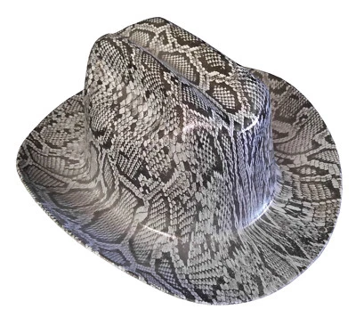 Sombrero duro Hydro Dipped Kimberly Clark Outlaw gris piel de serpiente  Foto 1 de 4
