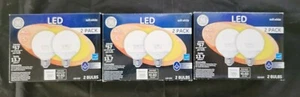 GE Lighting Dimmable LED 5W (40W Replacement) Light Bulb 2 Pack Clear (3 Pack) - Picture 1 of 2