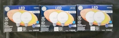 GE Lighting Dimmable LED 5W (40W Replacement) Light Bulb 2 Pack Clear (3 Pack) - Image 1 of 2