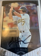 A.J. Hinch 1998 Minor League Upper Deck SP Athletics Signed Auto Card