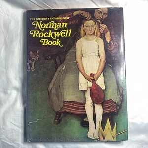 Vintage 1977 The Saturday Evening Post Norman Rockwell Book - Picture 1 of 9