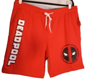 Deadpool men's L red graphic short 38/8 NWT - Picture 1 of 7