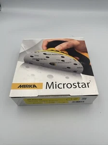 Agarre de discos de lijado Mirka Microstar 150 mm sin agujeros caja completa 50 discos P 1500 - Imagen 1 de 4