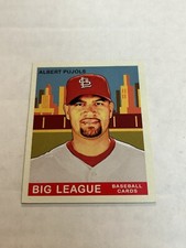2007 UPPER DECK GOUDEY ALBERT PUJOLS #233 BIG LEAGUE MINI CARDINALS SP