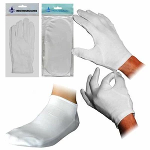 Source Super Soft Beauty Moisturising Twin Pack, 1 Pair Gloves + 1 Pair Socks - Picture 1 of 1