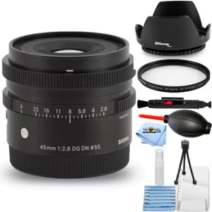 Sigma 45mm f/2.8 DG DN Contemporary Objektiv für Sony E 360965 - 7 Stück Bundle - Bild 1 von 5