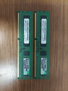 8GB 2x4GB PC3-10600E "ECC UDIMM DDR3 Workstation Server HP Dell IBM Mac - Picture 1 of 1