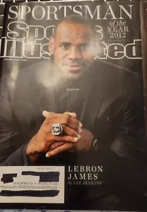 Dec 10 2012 LeBron James Cavaliers Basketball Sports Illustrated Magazine - Picture 1 of 1
