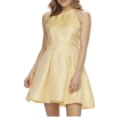 Vestido sin mangas Jacquard amarillo talla S adulto Disney La Bella y la Bestia Foto 1 de 4