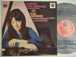 KERSENBAUM PLAYS TCHAIKOVSKY PIANO CONCERTO NO 2 ORTF MARTINON EMI ASD 2825 QUAD - Picture 1 of 4