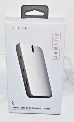 Satechi USB-C On-The-Go Multiport Adapter ST-UCMBAM - Space Gray - SEALED! - Image 1 of 4