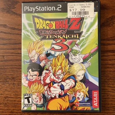 Dragon Ball Z: Budokai Tenkaichi 3 PlayStation 2 With Original Case And Book ￼ - Image 1 of 4