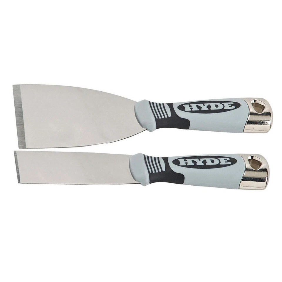 HYDE 48910 Putty Knife Set 2 Pc 16W165 16W161