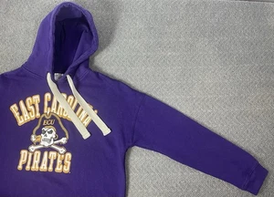 Felpa con cappuccio viola oversize East Carolina donna MEDIUM Rivalry Threads - Foto 1 di 15