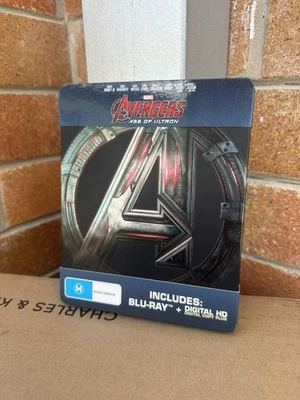 Avengers: Age Of Ultron Blu-ray Limited Edition Steelbook Marvel Studios Disney - image 1 of 4