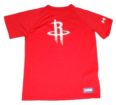 Camiseta Under Armour Combine Houston Rockets Juvenil YLG Logo Auténtico Foto 1 de 4