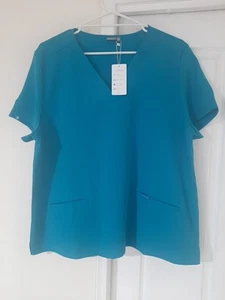 SCRUB LAB ...NEW ... 2 POCKET SCRUB TOP Sz 4XL - Picture 1 of 6