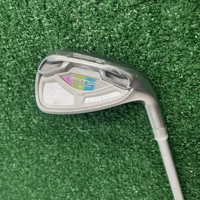 Mujer Cobra AMP CELL Plateado Individual 9-Hierro Damas-Flex 47g Grafito, Mano Derecha Foto 1 de 4