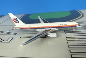 United Boeing 767-200 N601UA 1980er Saul Bass Maßstab 1:400 Diecast Aeroclassics - Bild 1 von 1