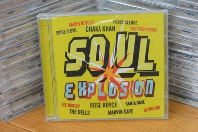 Soul Explosion CD Compilation Chaka Khan Marvin Gaye Temptations Rose Royce New - Image 1 of 2