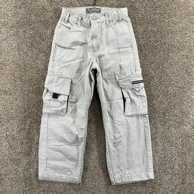 Vintage SilverTab Levi’s Youth Size 12 Khaki Cargo Utility Pants  - Image 1 of 4