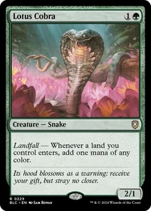 Lotus Cobra [Bloomburrow Commander] Near Mint - Picture 1 of 1