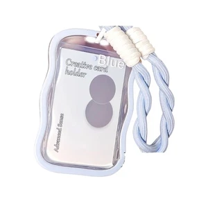 Practical Transparent School Card Protector With Soft Silicone For Daily Commute - Picture 1 of 8