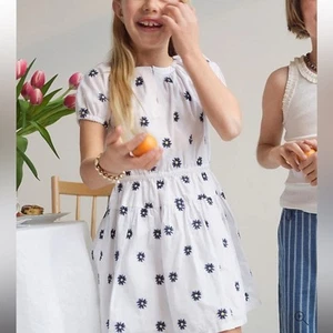 Crewcuts Girls' floral-embroidered dress 12 - Picture 1 of 5