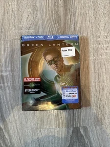 GREEN LANTERN BLU RAY STEELBOOK - FUTURESHOP EXCLUSIVE - BRAND NEW / SEALED - Picture 1 of 3