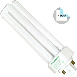 Sylvania 20890 (4 Pack) CF42DT/E/IN/841/ECO Triple Tube CFL Bulb - GX24q-4, 4100 - Picture 1 of 4