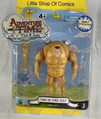 Figura de acción Adventure Time Finn in Jake Suit Jazwares Foto 1 de 4
