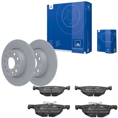 ATE Bremsensatz 272 mm Hinten für Seat VW Skoda Audi Golf Leon A3 Bremsenset