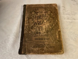 Antique Book The Ideal Wreath Of Song Second Book J.D. Luse Free Shipping 1897 - Bild 1 von 5
