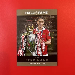 Topps - Premier League 25/26 - Rio Ferdinand - Hall of Fame - Limited Edition - Bild 1 von 2