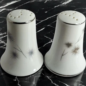 Creative Fine China Japan 1014 Starburst Sale Pepe Shaker Vintage MCM Set - Foto 1 di 7