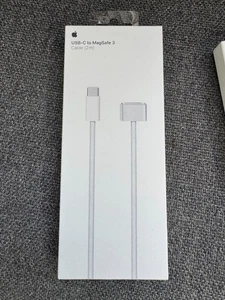Genuine Apple A2363 MLYV3ZM/A USB-C to MagSafe 3 Cable (2m) - Silver - Picture 1 of 2