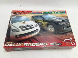 Micro Scalextric Rally Racers Slot Car Set 1:64 Scale Boxed - Picture 1 of 7