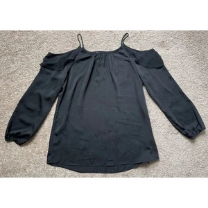 White House Black Market Blouse Medium Off The Shoulder - Picture 1 of 10