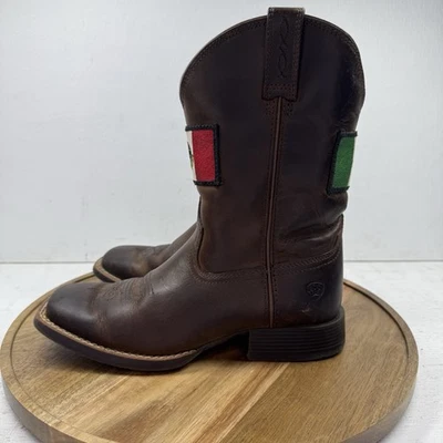 Bota Occidental ARIAT Orgullo Mexicano II Talla 1.5 (Niño Pequeño/Niño Pequeño/Niño Grande) Foto 1 de 4