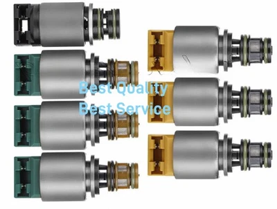 7PCS Valve Body Solenoids For 01-11 BMW 325i 335is 535i 328i ZF6HP19 6HP21 6HP26 - Image 1 of 4