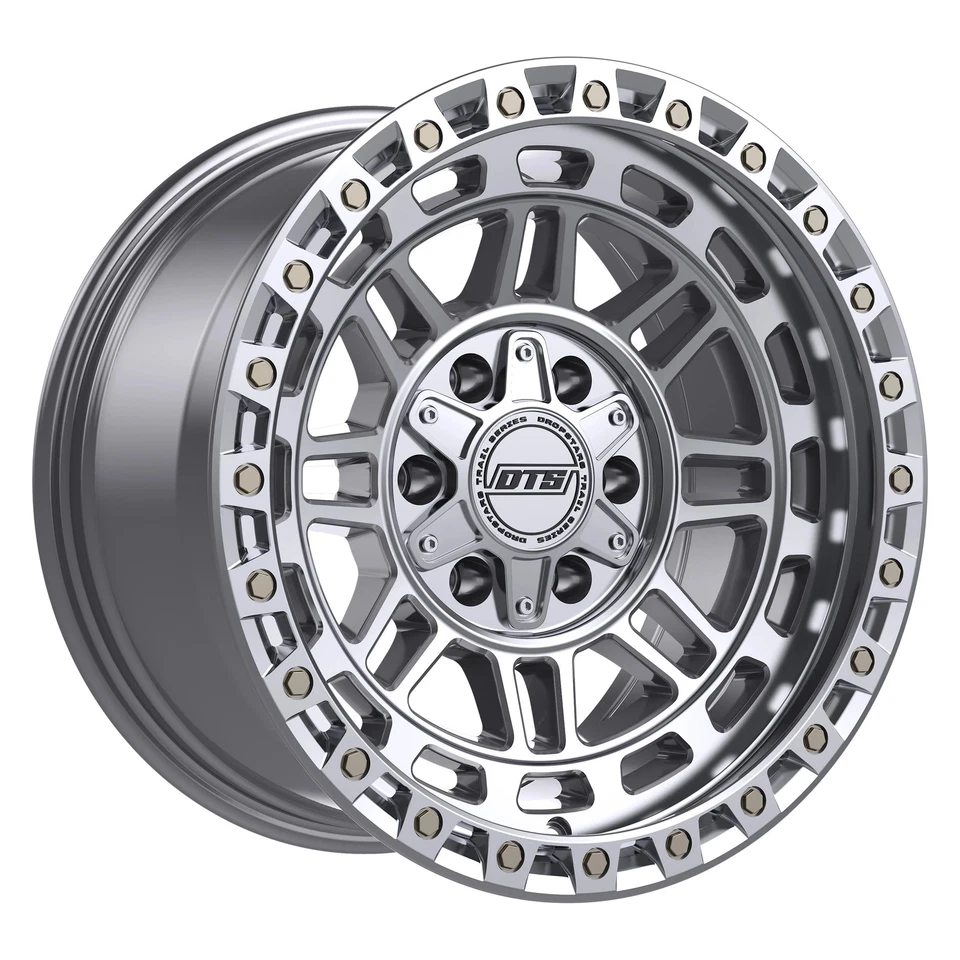 Dropstars 603MS Wheel 17x9 (0, 8x170, 125.2) Silver Single Rim — 第 1/3 张图片