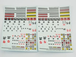 GW 40K ORK TRANSFER SHEETS X 2. 2000. RED 1133 - Picture 1 of 1